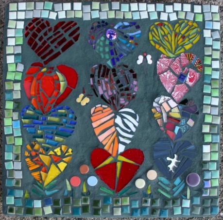 12" garden stone
