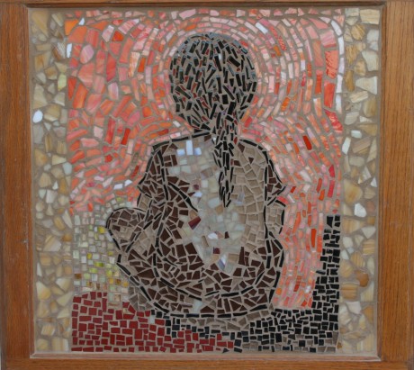 Mari girl wall hanging