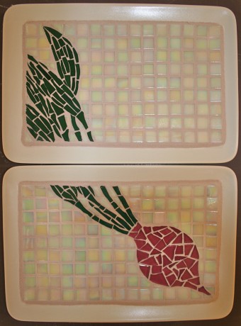 Two 8"x11" trays
