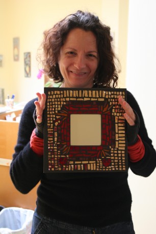 Kelly and her mirror