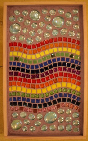 7"x12" framed wall hanging